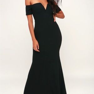 Black Bridesmaid Dress
